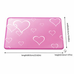 Cooling Dog Mat, Washable Non-Slip Pet Cooling Pad for Crate, Bed, Floor and Car, Small to Large Dogs and Cats
