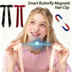 Butterfly Magnetic Hair Clip for Women Girls, Smart No Damage Strong Hold Innovative Hair Accessories Gift