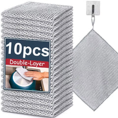 Multifunctional Non-Scratch Wire Dishcloth Wire Dishcloth Multipurpose Wire Microfiber Cloth
