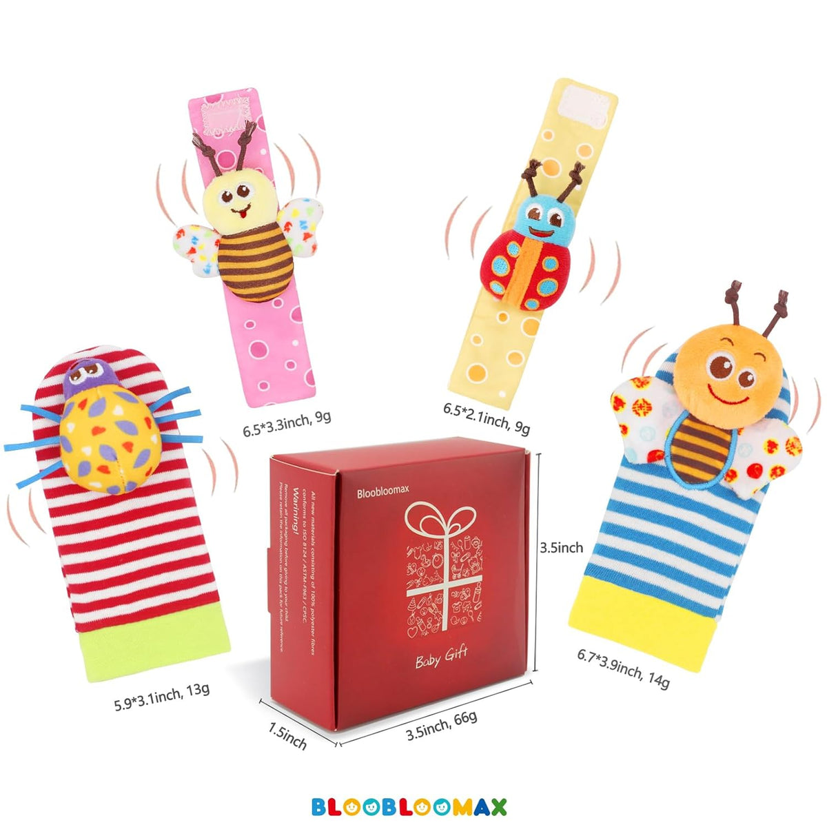Wrist Rattle Socks and Foot Finder Set