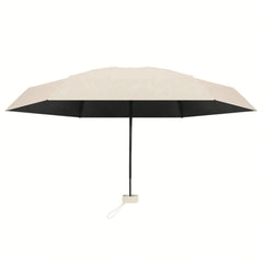 Compact Mini Foldable Umbrella, Portable UV Protection, Ideal for Daily Use, Suitable for Rain and Sun, Lightweight and Convenient, Portable Pocket Umbrella
