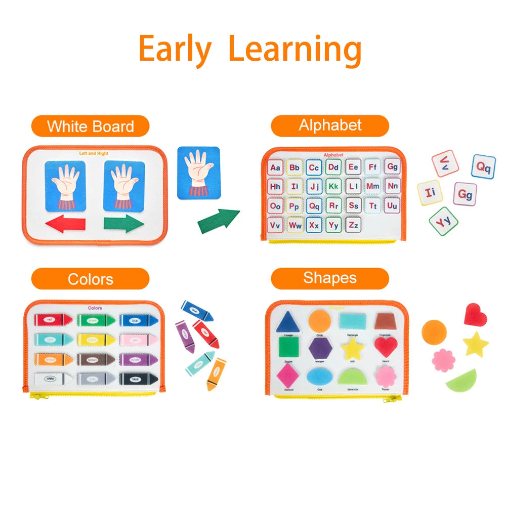 Busy Board Educational Toy for Toddlers 2-4 Year Old