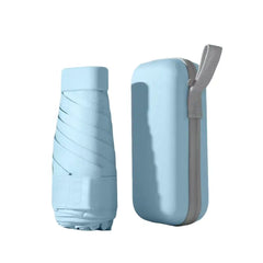 Compact Mini Foldable Umbrella, Portable UV Protection, Ideal for Daily Use, Suitable for Rain and Sun, Lightweight and Convenient, Portable Pocket Umbrella