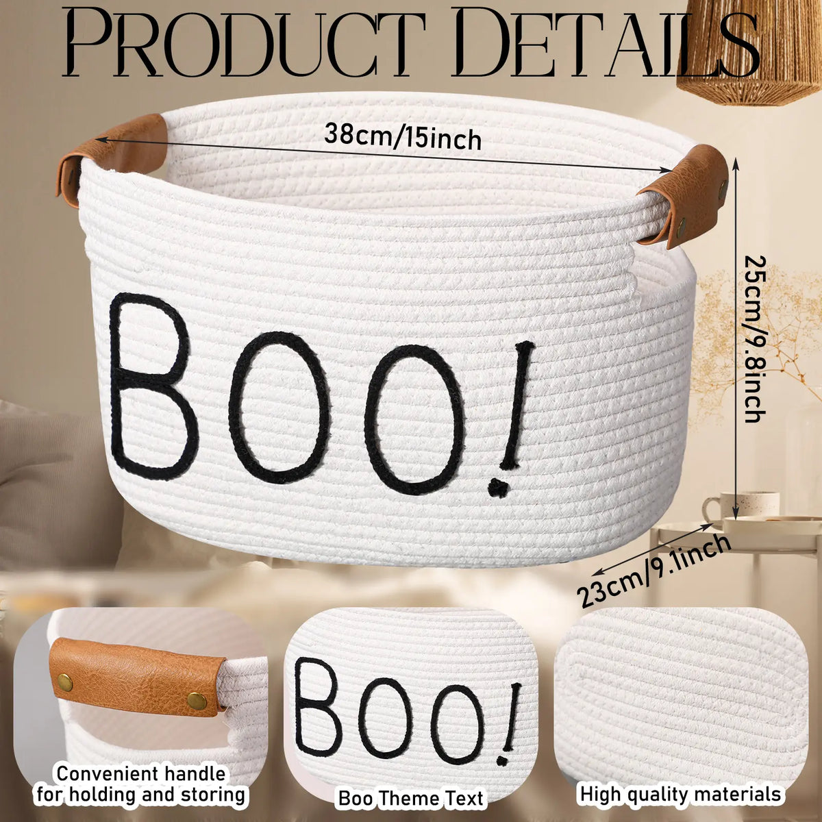 Halloween Boo Basket