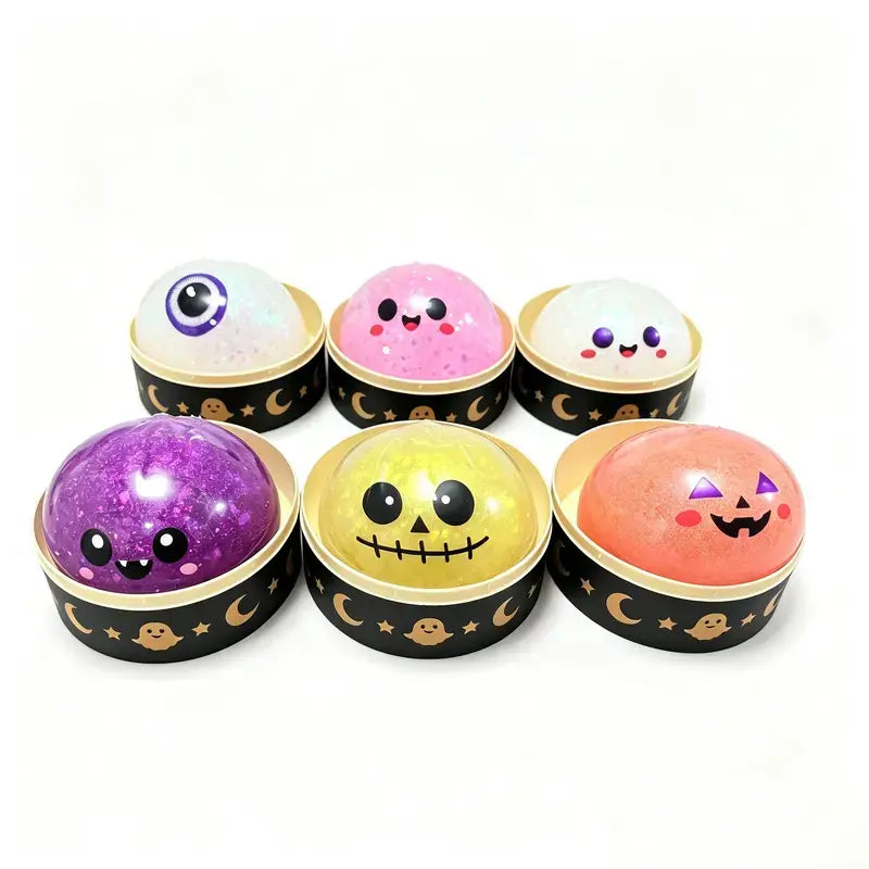 Halloween Scary Ghost Squeeze Toy Set