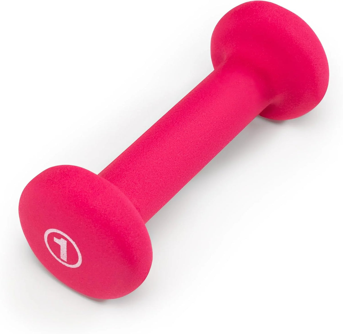Marcy neoprene dumbbell, full product view