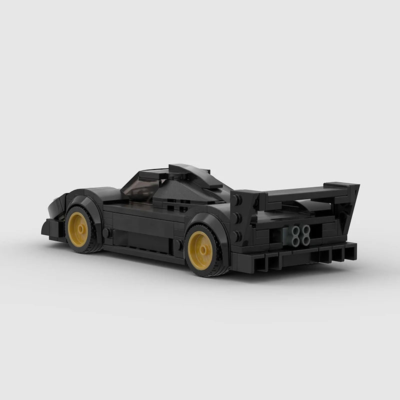 MOC Racer City Sports Vehicle Building Blocks Set 