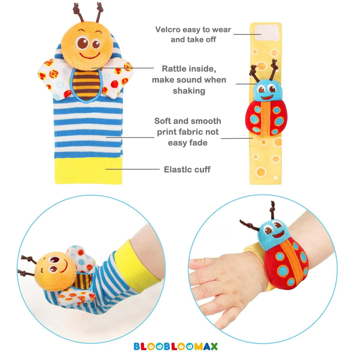 Wrist Rattle Socks and Foot Finder Set