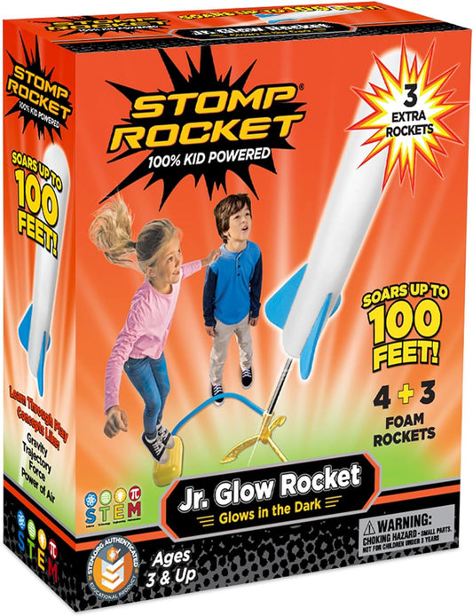 Jr Glow Rocket Launcher for Kids