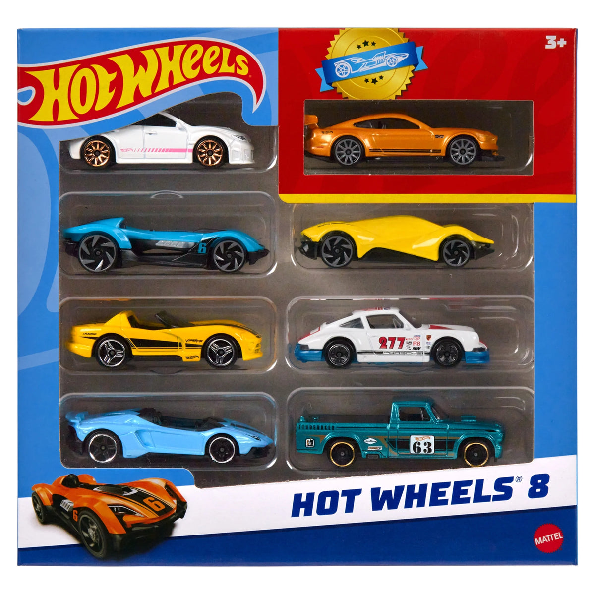 Ultimate 8-Piece 1:64 Scale Toy Cars & Trucks Set - Includes Exclusive Car!