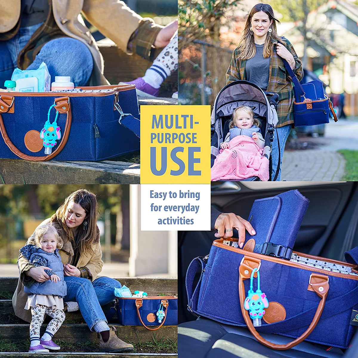 Diaper Caddy Organizer Bag