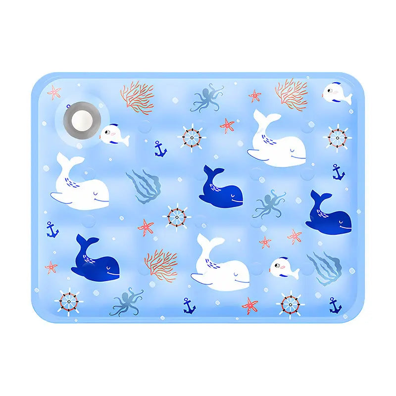 Cooling Dog Mat, Washable Non-Slip Pet Cooling Pad for Crate, Bed, Floor and Car, Small to Large Dogs and Cats