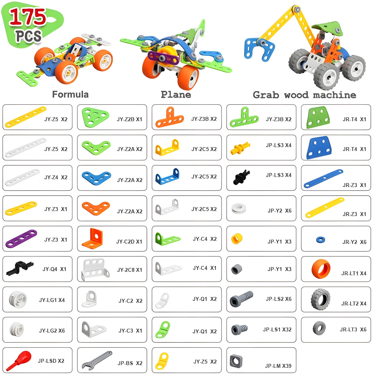11 in 1 Building Blocks STEM Toys