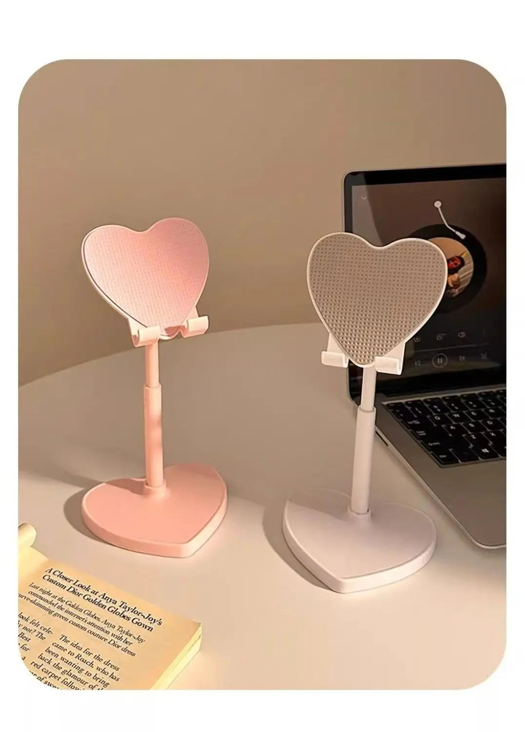 Adjustable Lifting Phone Stand Tablet Computer Lazy Desktop Multifunctional Extendable Cute Design Universal Tool for Stand