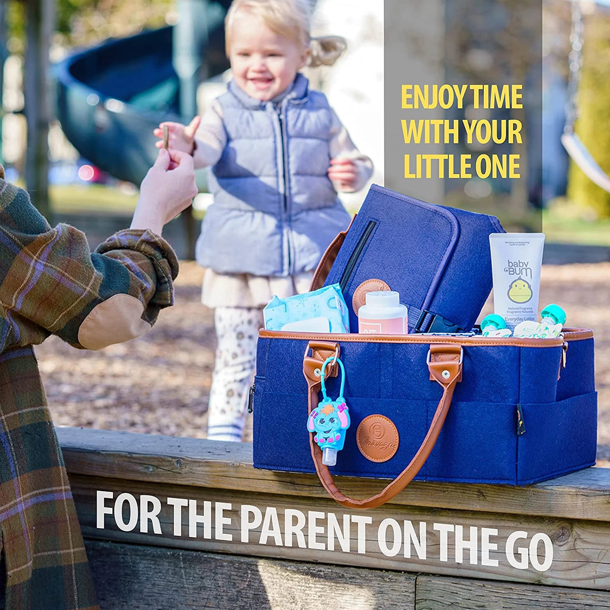 Diaper Caddy Organizer Bag