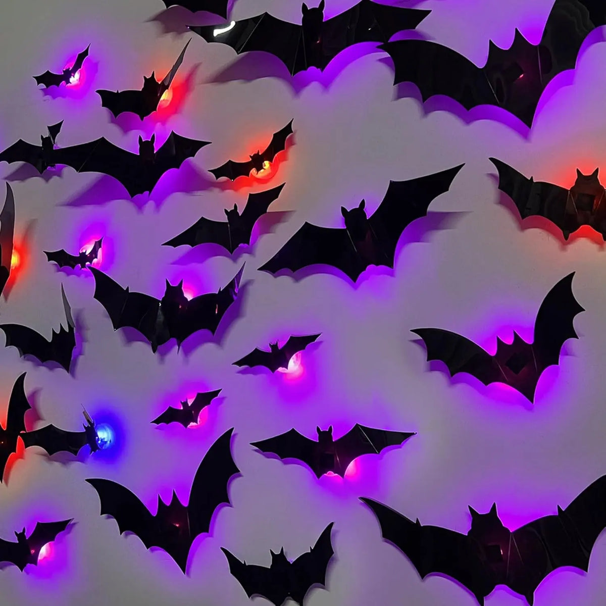 3D Bat Design LED Decoration