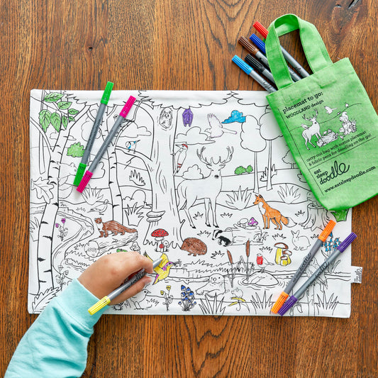 Colouring Place Mat for Kids
