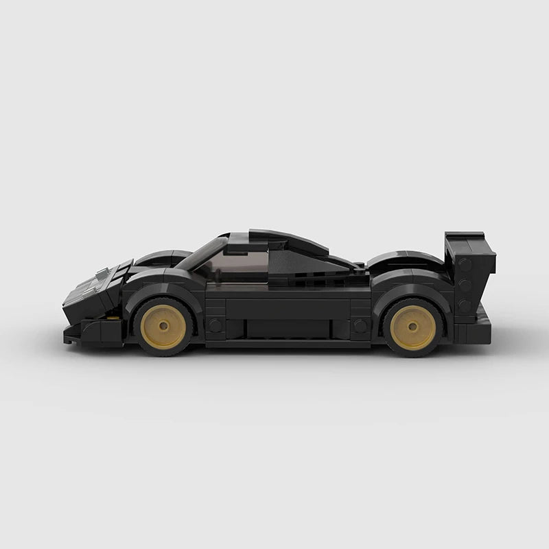 MOC Racer City Sports Vehicle Building Blocks Set 