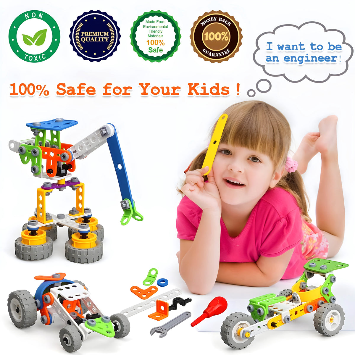 11 in 1 Building Blocks STEM Toys