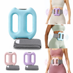 Portable Back Massager, Ergonomic Cordless Vibration Belt for Waist, Lightweight & Rechargeable with 55In Adjustable Strap, Relaxing Gifts