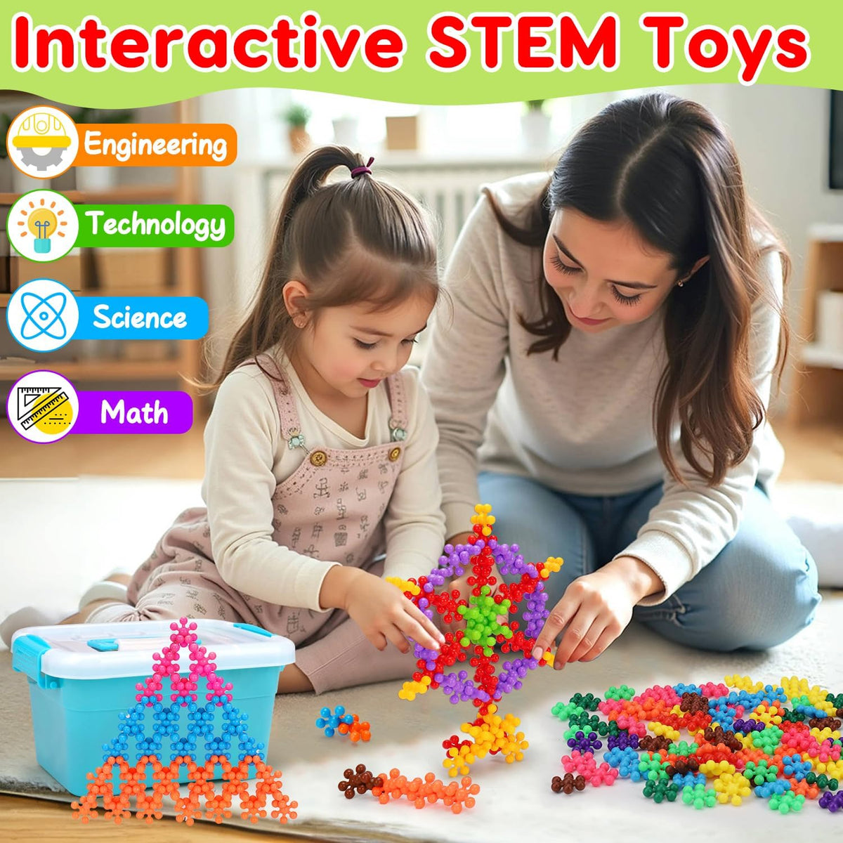 Kids Building STEM Toys
