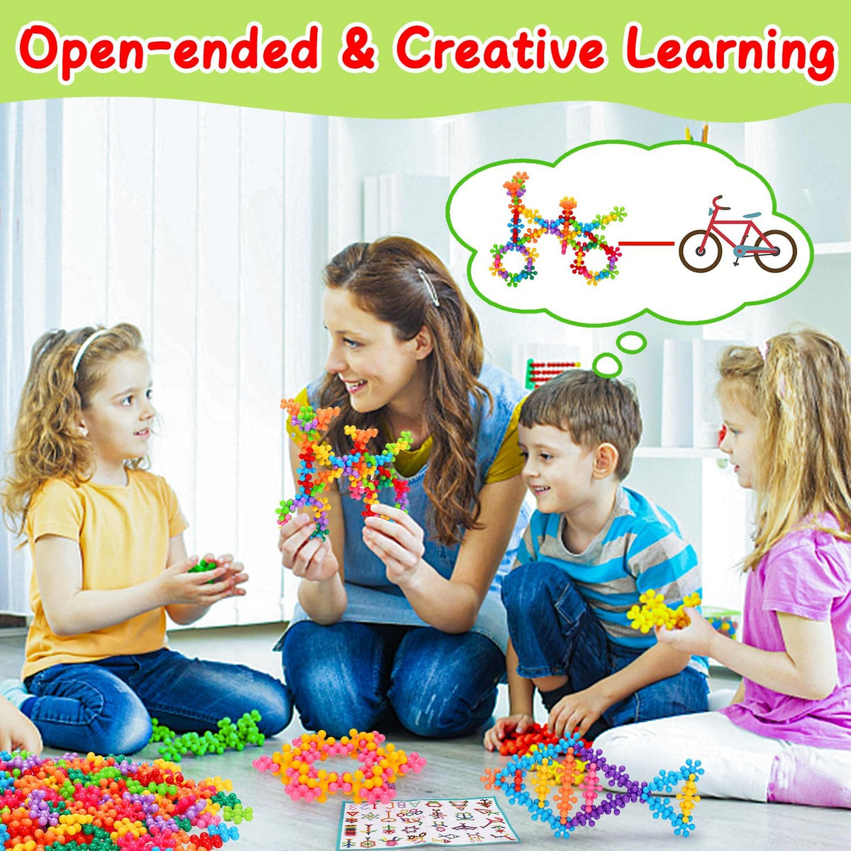 Kids Building STEM Toys