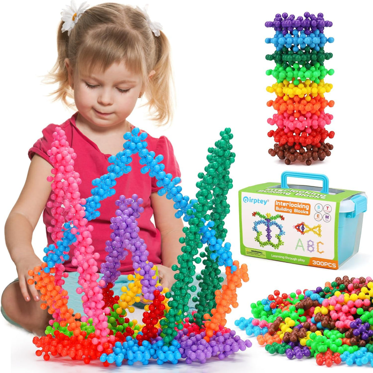 Kids Building STEM Toys