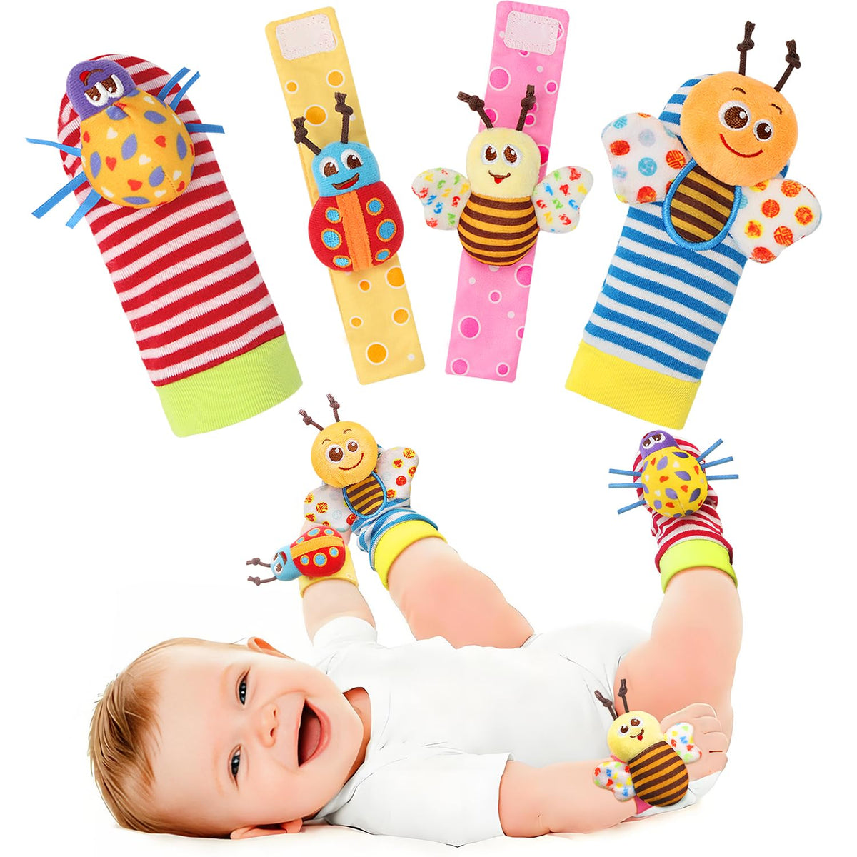 Wrist Rattle Socks and Foot Finder Set