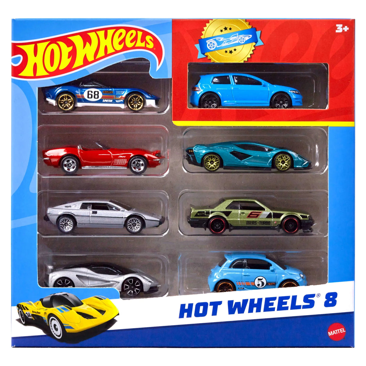 Ultimate 8-Piece 1:64 Scale Toy Cars & Trucks Set - Includes Exclusive Car!