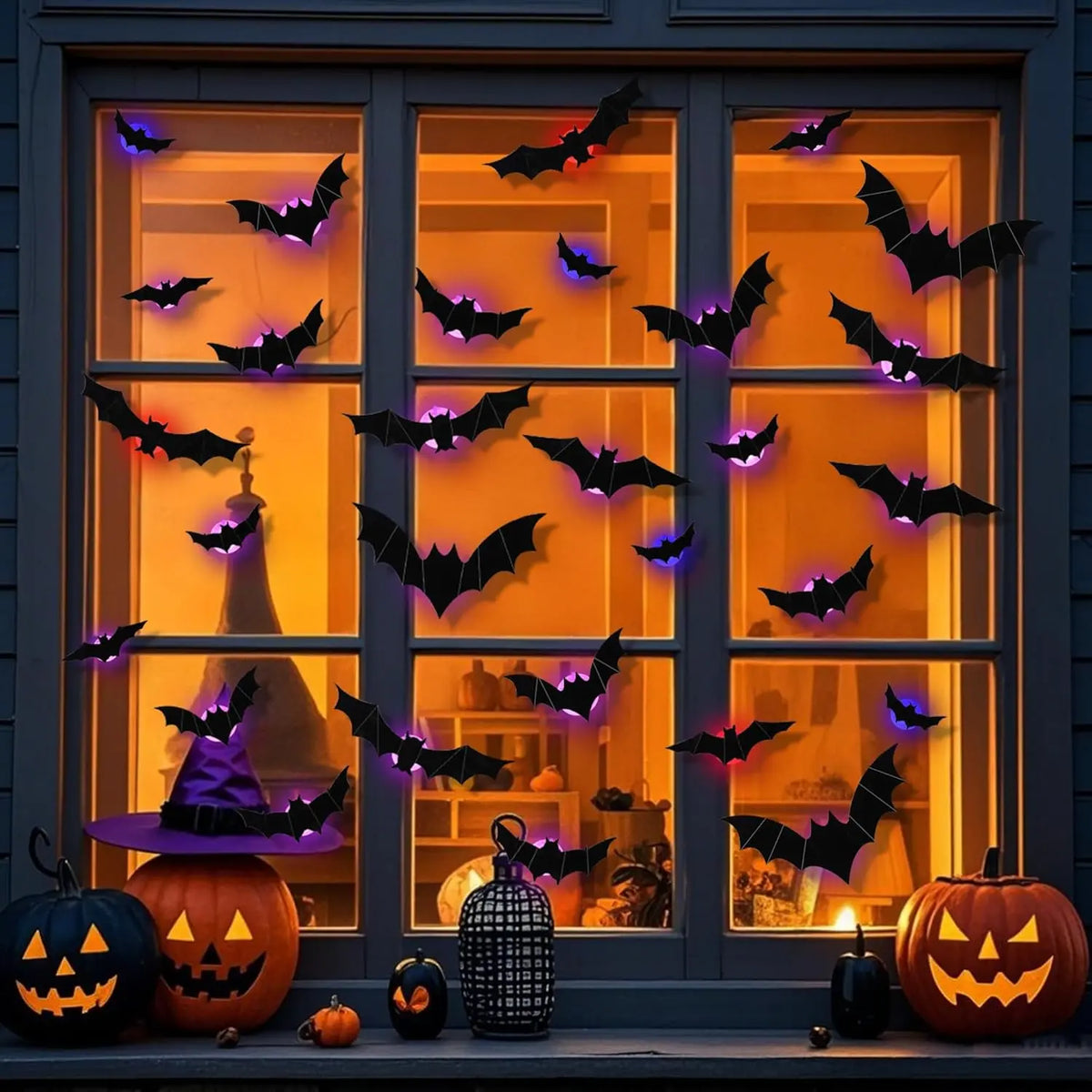 3D Bat Design LED Decoration