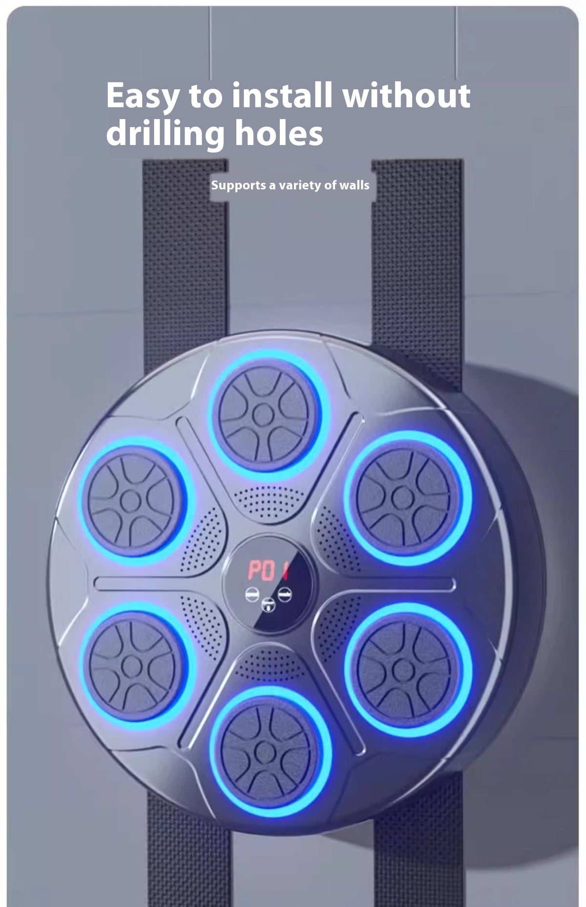 Music Boxing Machine Household with RGB Light 