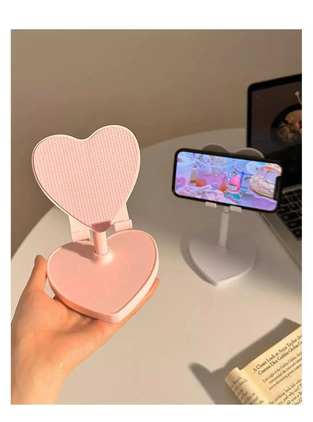 Adjustable Lifting Phone Stand Tablet Computer Lazy Desktop Multifunctional Extendable Cute Design Universal Tool for Stand