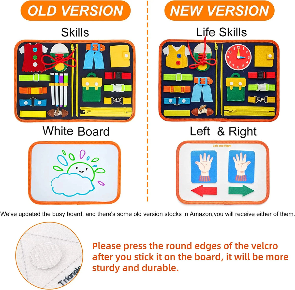 Busy Board Educational Toy for Toddlers 2-4 Year Old