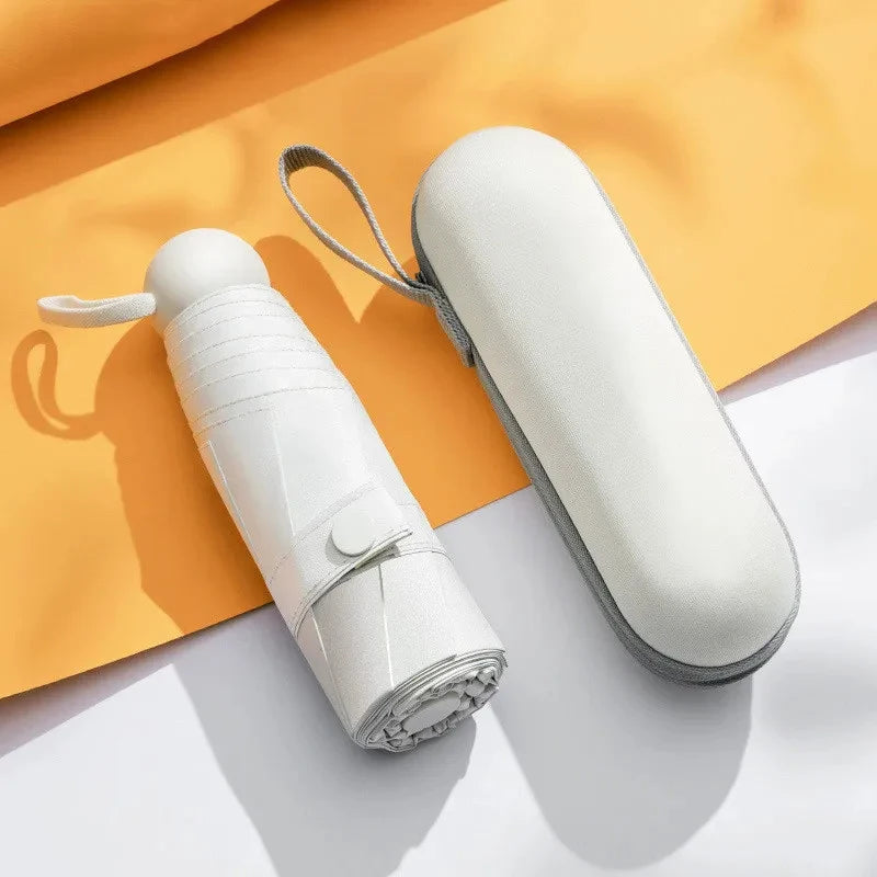 Ultralight And Compact Portable Capsule Umbrella