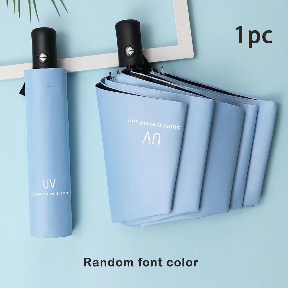 Large Windproof Folding Umbrella