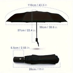 Large Windproof Folding Umbrella