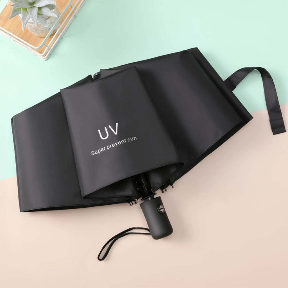 Large Windproof Folding Umbrella