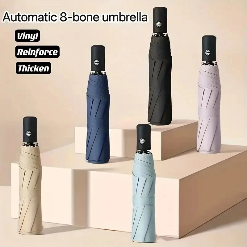 Large Windproof Folding Umbrella