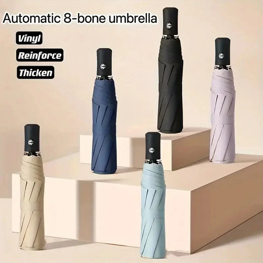 Large Windproof Folding Umbrella