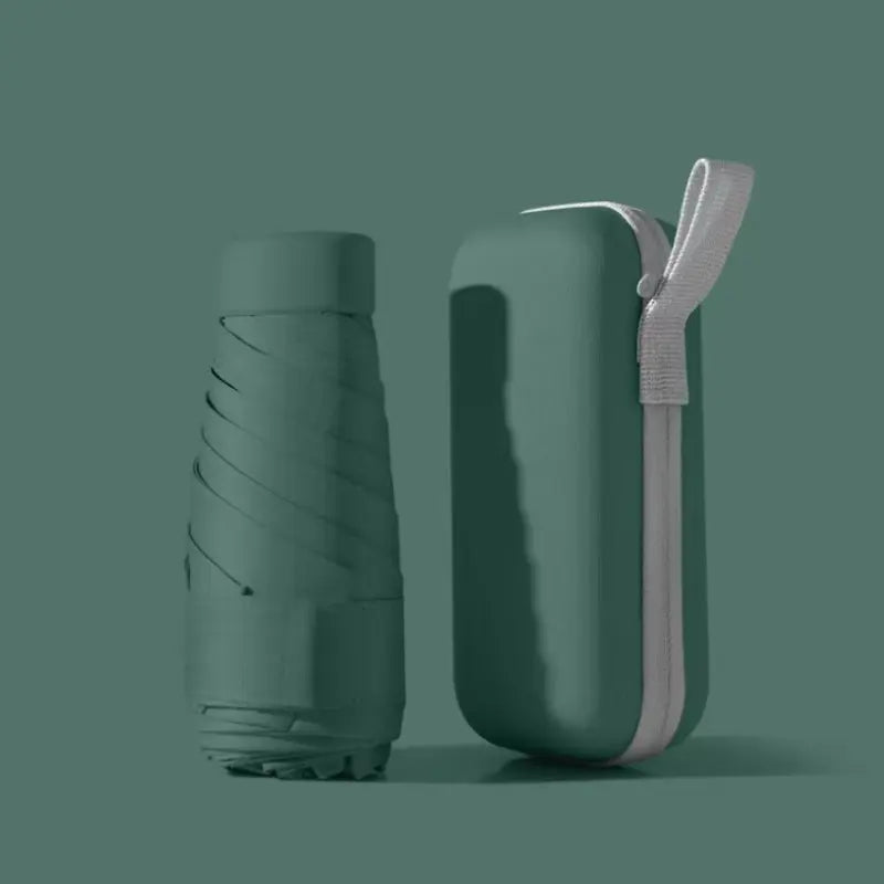 Compact Mini Foldable Umbrella, Portable UV Protection, Ideal for Daily Use, Suitable for Rain and Sun, Lightweight and Convenient, Portable Pocket Umbrella