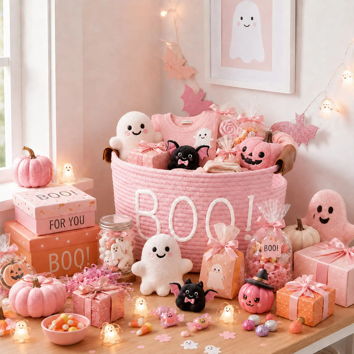 Halloween Boo Basket