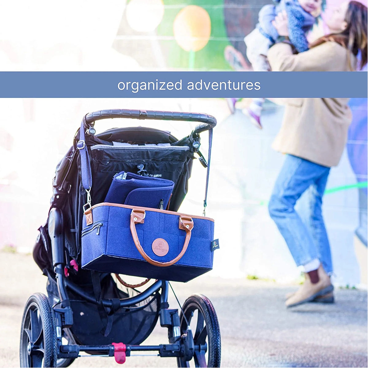 Diaper Caddy Organizer Bag