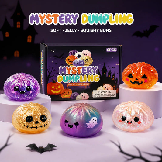 Halloween Scary Ghost Squeeze Toy Set