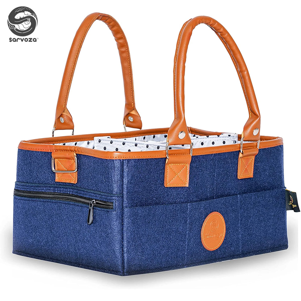 Diaper Caddy Organizer Bag