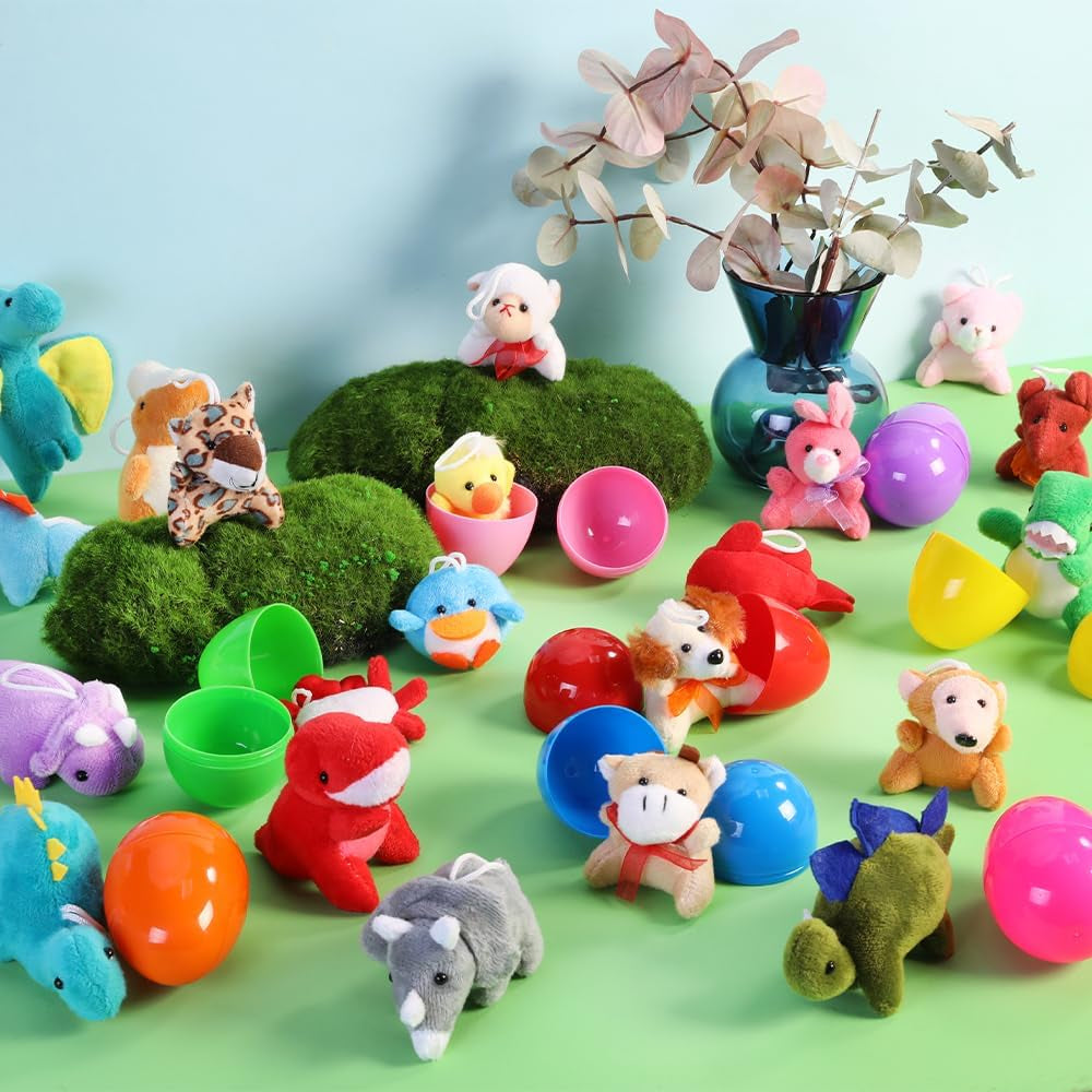 78 Pack Mini Stuffed Animals