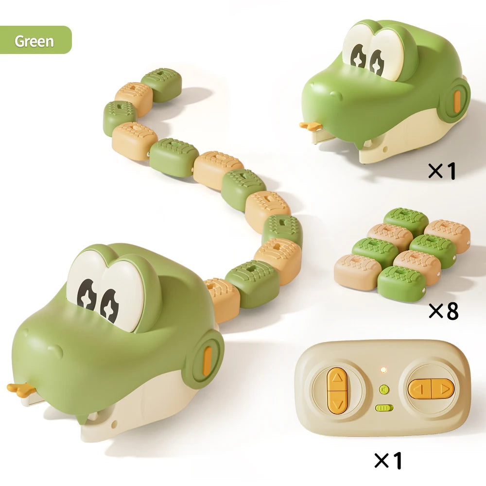 RC Animal Robot Antistress Greedy Snake Toys Simulation 2 Players Battle Interactivegame Electric Educational Toy for Children
