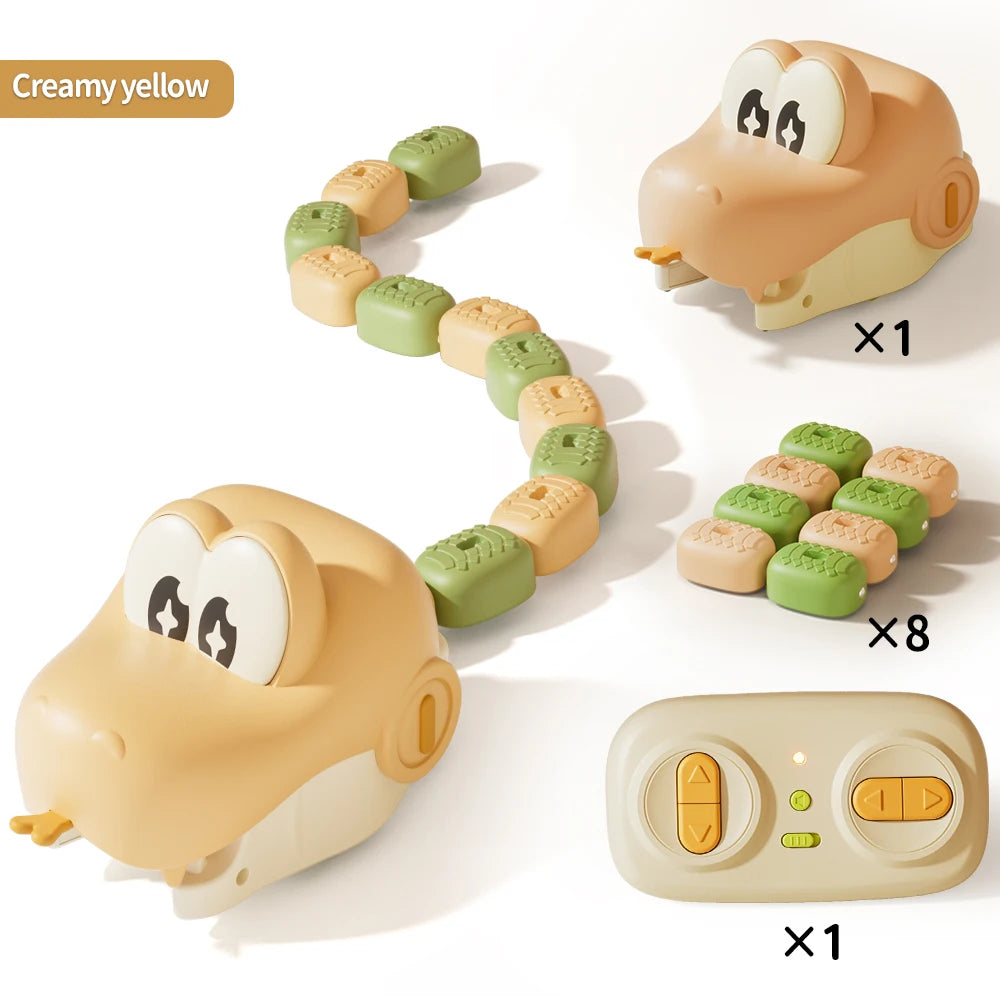 RC Animal Robot Antistress Greedy Snake Toys Simulation 2 Players Battle Interactivegame Electric Educational Toy for Children