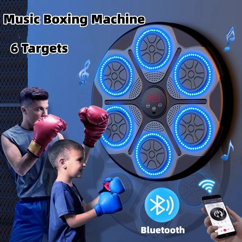Music Boxing Machine Household with RGB Light 